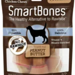 Smartbones Medium Peanut Butter Chew Bones Dog Treats