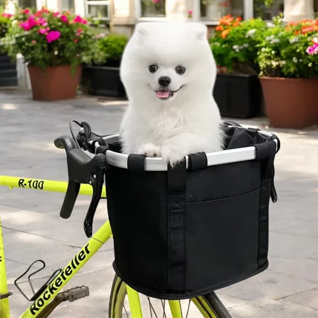 Panier vélo chien BikeBuddy monpetitwoof