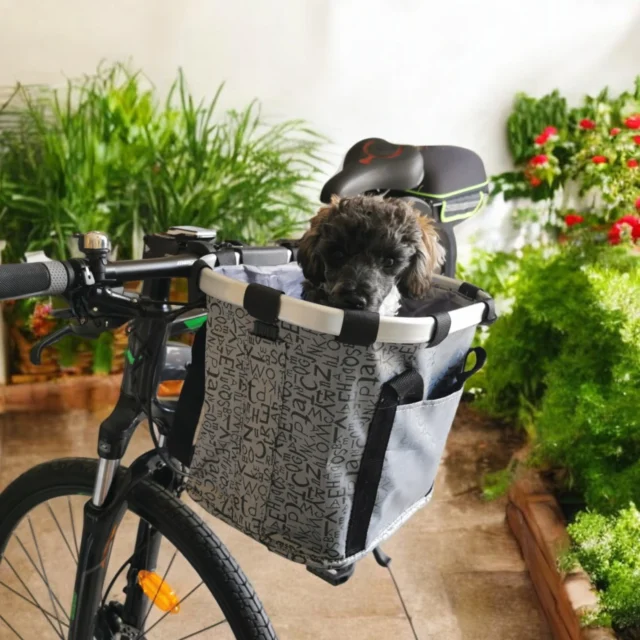 Panier vélo chien BikeBuddy monpetitwoof