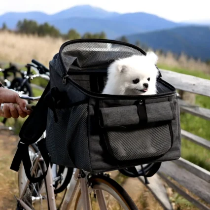 Panier vélo chien CycliPet monpetitwoof